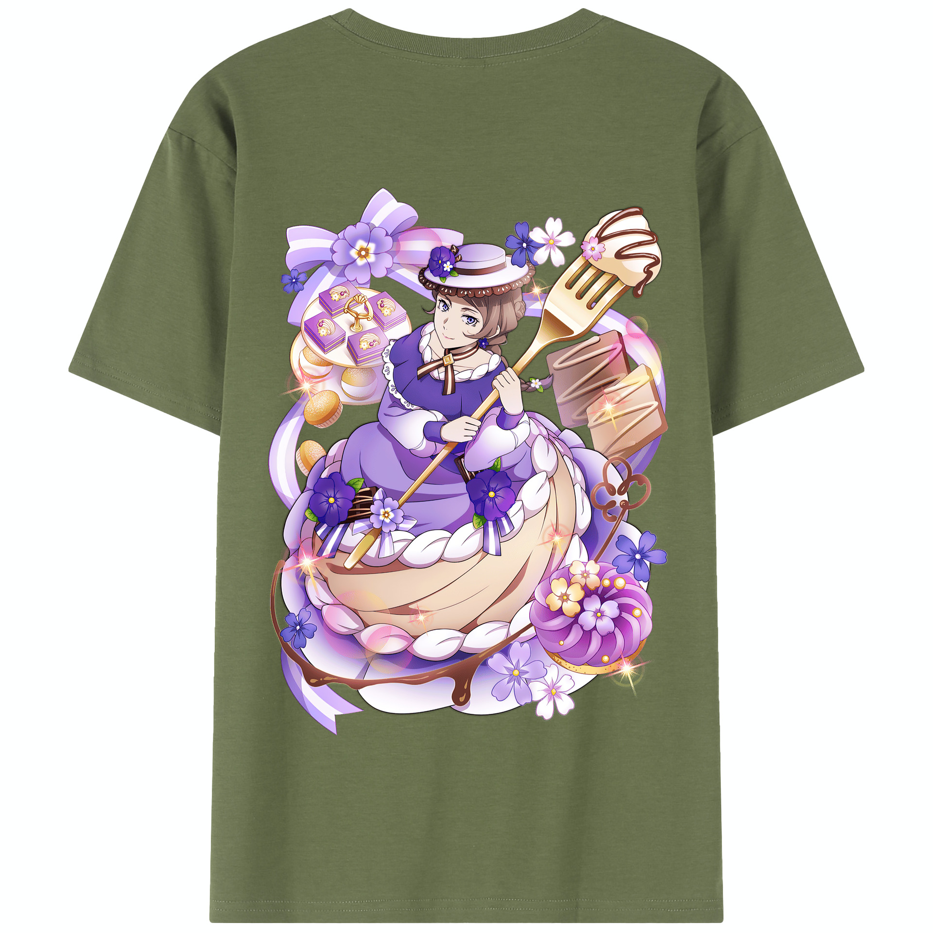 （画像用） 文豪ストレイドッグス Bungo Stray Dogs 綿100％半袖Tシャツ（背面プリント）